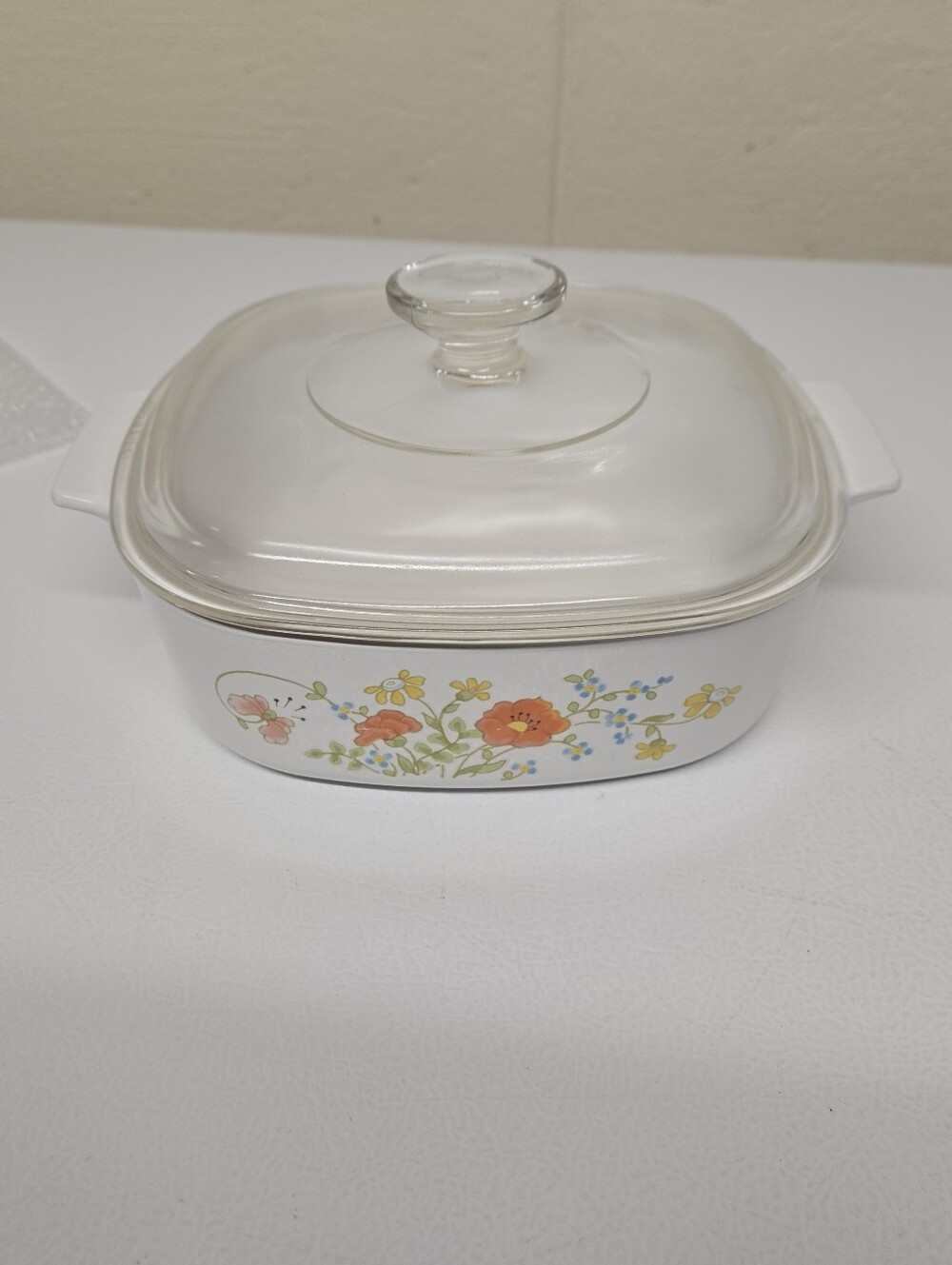 Corningware Wildflower 2qt Baking Dish With Lid